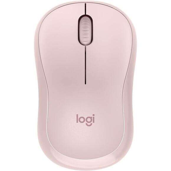 Logitech M240 Silent Bluetooth Mouse - Pink - Wireless, Compact, Portable